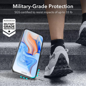ESR TEPELNÉ SKLO 2BAL IPHONE 15 ČERNÝ