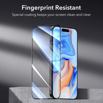 ESR TEPELNÉ SKLO 2BAL IPHONE 15 ČERNÝ