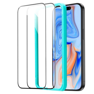 ESR TEPELNÉ SKLO 2BAL IPHONE 15 ČERNÝ