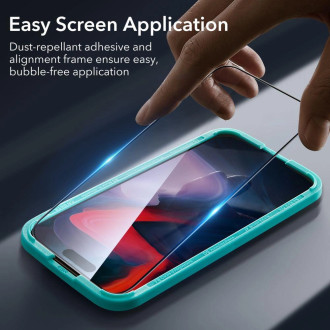 ESR TEPELNÉ SKLO 2BAL IPHONE 15 PRO ČERNÉ