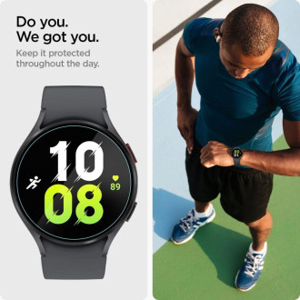 TEPELNÉ SKLO Spigen GLAS.TR "EZ-FIT" 2BALENÍ GALAXY Watch 6 (44 MM) ČIRY