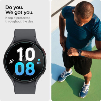 TEPELNÉ SKLO Spigen GLAS.TR "EZ-FIT" 2BALENÍ GALAXY Watch 6 (40 MM) ČIRY