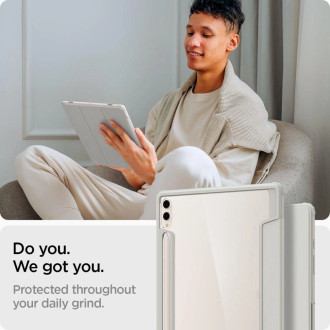 Spigen ULTRA HYBRID &quot;PRO&quot; GALAXY TAB S9+ PLUS 12.4 X810 / X816B ŠEDÁ