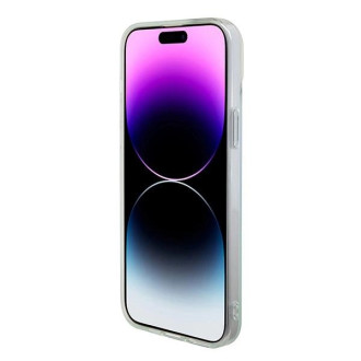 Guess GUHMP15XHITSQ iPhone 15 Pro Max tyrkysový/tyrkysový pevný obal IML Iridescent MagSafe