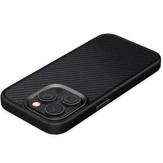 Uniq pouzdro Keva iPhone 15 Pro 6.1&quot; Magclick Charging black/carbon black