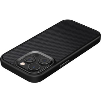 Uniq pouzdro Keva iPhone 15 Pro Max 6.7&quot; Magclick Charging black/carbon black