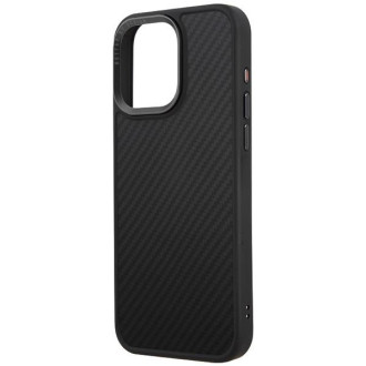 Uniq pouzdro Keva iPhone 15 Pro Max 6.7&quot; Magclick Charging black/carbon black