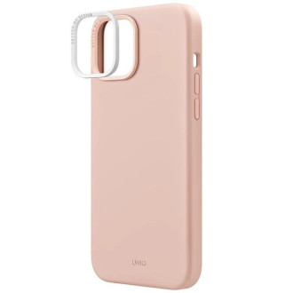 Uniq Lino Hue Magclick Nabíjecí pouzdro pro iPhone 15 - růžové