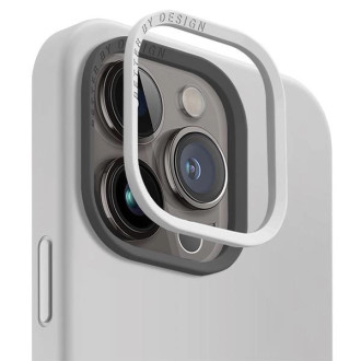 Uniq Lino Hue iPhone 15 Pro 6,1&quot; pouzdro Magclick Charging světle šedá/křídově šedá