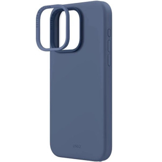 Uniq Lino Hue iPhone 15 Pro Max 6,7&quot; pouzdro Magclick Charging tmavě modrá/námořnická modrá