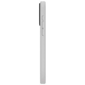 Uniq Lino Hue iPhone 15 Pro Max 6,7&quot; pouzdro Magclick Charging světle šedá/křídově šedá