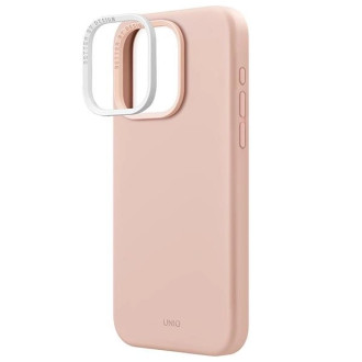 Uniq Lino Hue iPhone 15 Pro Max 6,7&quot; pouzdro Magclick Charging pink/blush pink