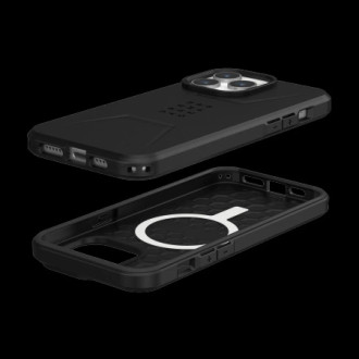 UAG Civilian Magsafe - ochranný obal pro iPhone 15 Pro Max (černý)