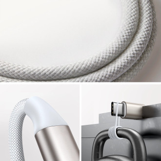 Joyroom kabel s indukční nabíječkou pro Apple Watch 1,2 m bílý (S-IW011)