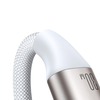 Lightning kabel Joyroom 2 v 1 a indukční nabíječka pro Apple Watch 1,5 m bílá (S-IW011)