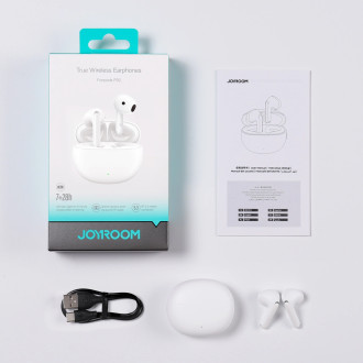 Bezdrátová sluchátka do uší Joyroom Funpods (JR-FB2) - bílá