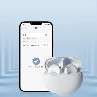 Bezdrátová sluchátka do uší Joyroom Funpods (JR-FB2) - bílá