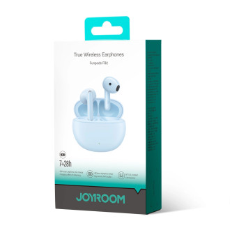 Bezdrátová sluchátka do uší Joyroom Funpods (JR-FB2) - modrá