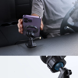 Joyroom magnetický držák do auta pro kokpit/palubní desku černý (JR-ZS376)