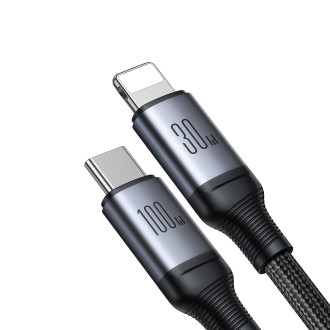 Kabel 2v1 Joyroom Speedy série SA21-1T2 USB-C - USB-C / Lightning 100W 1,5m černý