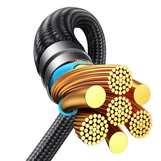 Kabel 2v1 Joyroom Speedy série SA21-1T2 USB-C - USB-C / Lightning 100W 1,5m černý