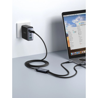 Kabel 2v1 Joyroom Speedy série SA21-1T2 USB-C - USB-C / Lightning 100W 1,5m černý