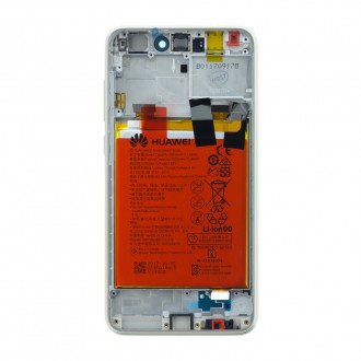 Huawei P9 Lite 2017 LCD Display + Dotyková Deska + Přední Kryt Gold (Service Pack)