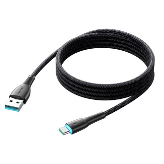 Joyroom Starry Series SA32-AC3 3A kabel USB-A / USB-C 1m - černý