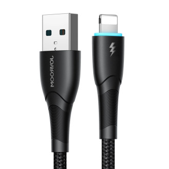 Joyroom Starry Series SA32-AL3 3A USB-A / Lightning kabel 1m - černý