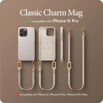 Spigen CYRILL CLASSIC CHARM MAG MAGSAFE IPHONE 15 PRO CREAM