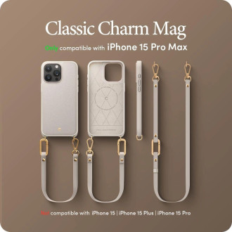 Spigen CYRILL CLASSIC CHARM MAG MAGSAFE IPHONE 15 PRO MAX CREAM