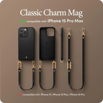 Spigen CYRILL CLASSIC CHARM MAG MAGSAFE IPHONE 15 PRO MAX ČERNÁ