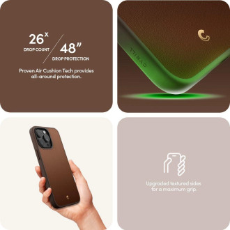 Spigen CYRILL KAJUK MAG MAGSAFE IPHONE 15 PRO MAX SEDLO HNĚDÉ