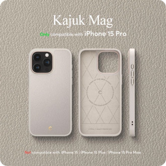 Spigen CYRILL KAJUK MAG MAGSAFE IPHONE 15 PRO CREAM