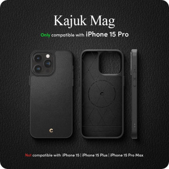 Spigen CYRILL KAJUK MAG MAGSAFE IPHONE 15 PRO ČERNÝ