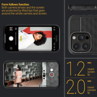 CASEOLOGY PARALLAX MAG MAGSAFE IPHONE 15 PRO MATTE BLACK