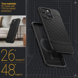 CASEOLOGY PARALLAX MAG MAGSAFE IPHONE 15 PRO MATTE BLACK