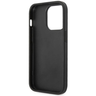 Guess GUHCP15L4GMGGR iPhone 15 Pro 6,1&quot; šedý/šedý pevný obal 4G velké kovové logo