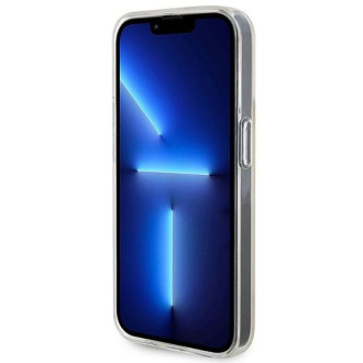 Guess GUHCP15LHDECMP iPhone 15 Pro 6,1&quot; růžový/růžový pevný obal IML Faceted Mirror Disco Iridescent