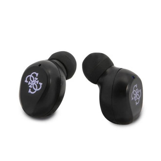 Bluetooth sluchátka Guess GUTWST31EU TWS + dokovací stanice fialová/fialová