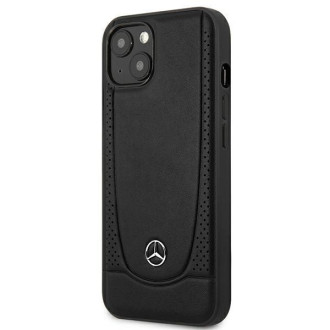 Mercedes MEHCP15MARMBK iPhone 15 Plus 6,7&quot; černo/černé pevné pouzdro Leather Urban