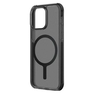 Uniq Combat iPhone 15 Pro 6,1&quot; pouzdro Magclick Charging black/carbon black