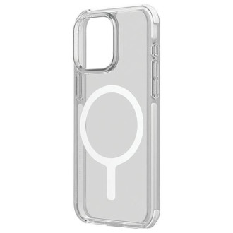 Uniq Combat iPhone 15 Pro Max 6,7&quot; pouzdro Magclick Charging bílá/bílá