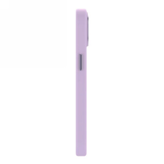 Decoded - Silikonové ochranné pouzdro pro iPhone 15 Kompatibilní s MagSafe (levandule)