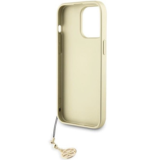 Pouzdro Guess 4G Charms Collection pro iPhone 15 Pro Max - šedé