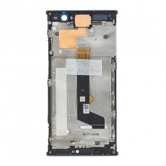 LCD Display + Dotyková Deska + Přední Kryt Black Sony H4113 Xperia XA2 (Service Pack)