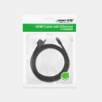 Ugreen HD127 micro HDMI - HDMI 2.0 kabel 2 m - černý