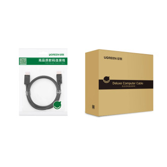 Ugreen DP102 DisplayPort - DisplayPort (samec-samec) kabel 5 m - černý