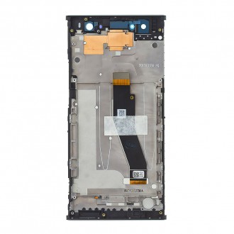 LCD Display + Dotyková Deska + Přední Kryt Black Sony H4213 Xperia XA2 Ultra (Service Pack)