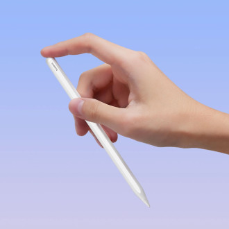 Stylus Baseus Smooth Writing 2 Overseas Edition s aktivním hrotem pro iPad s vyměnitelným hrotem – bílý